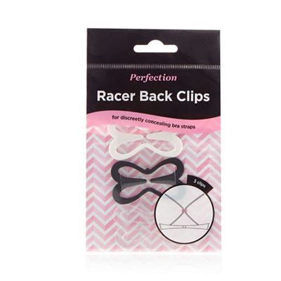 Set of two racer back bra clips